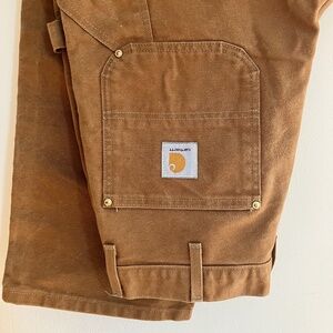 Carhartt brown double-front pant 34x32
